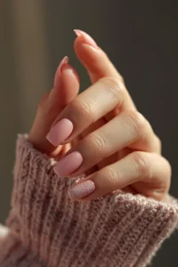 Classic Light Pink Nails