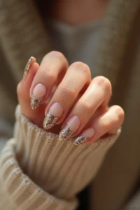 Fall French Tip Nails