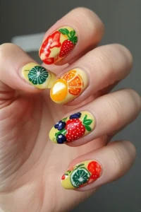 Fruit-Inspired Nails