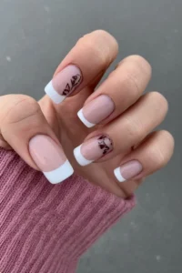 Ombre French Nails for a Soft Look