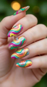 Bright Summer Swirls