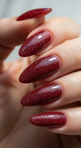  Classic Red with Sparkly Glitter