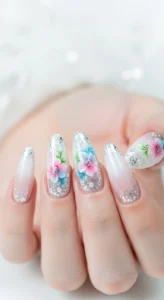 Soft White Ombre Style