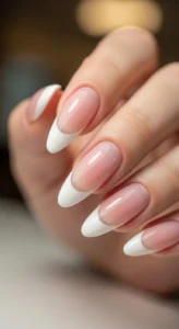 Thin French Tip Nails