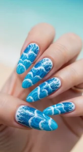 Blue Ocean Waves