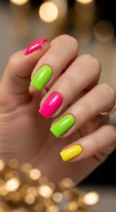 Bright Neon Nails