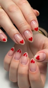 Classic Red Heart Tips