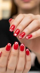Classic Red Heart Tips
