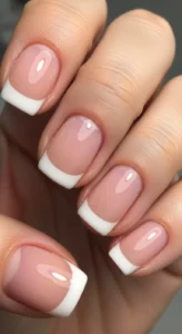 Minimalist Nude French Tips