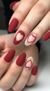 Negative Space Heart Cutouts
