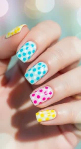 Polka Dot Nails