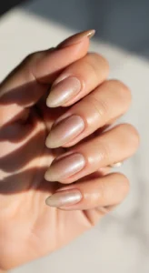 Shimmery Champagne Nude Glow