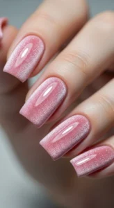 Soft Pink Velvet Texture