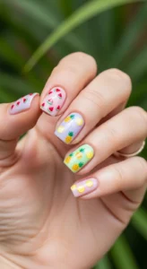 Tropical Fruit Nails