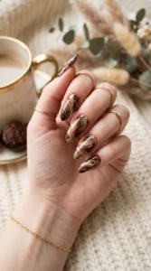 Chocolate Brown Marble Mix