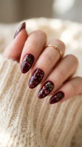 Cute Dark Cherry Heart Designs