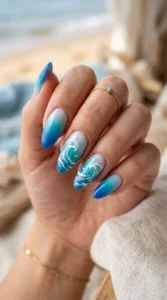 4. Ocean Wave Blue Ombre