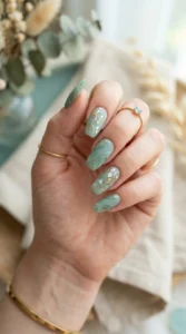 6. Sea Glass Matte Green Look