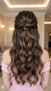 Bouncy Volume Half Up