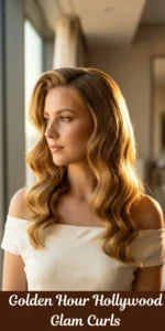Golden Hour Hollywood Glam Curls