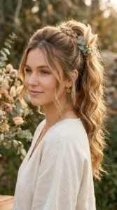 High Voluminous Ponytail