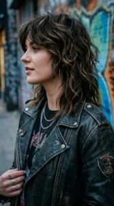 Medium Shag Hair Style