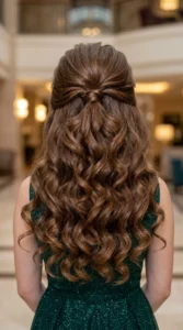 Pearl Accent Half Up
