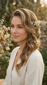 Side Swept Hollywood Waves
