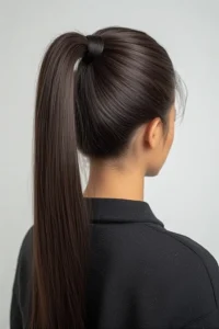 Sleek High Ponytail