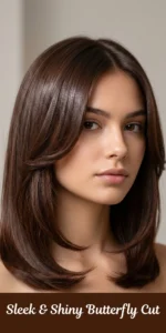 Sleek & Shiny Butterfly Cut