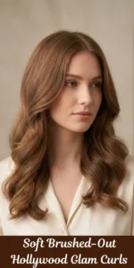 Soft Brushed-Out Hollywood Glam Curls