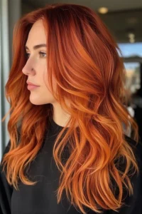 Sunset Copper Waves