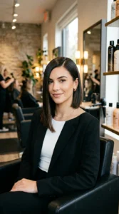The Chic Asymmetrical Straight Lob