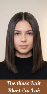 The Glass Hair Blunt Cut Lob