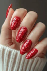 Matte Red Nails (Trendy Red Nails Look)