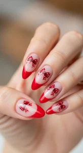 01. Classic Red Bow Tips