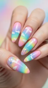  Pastel Rainbow Style