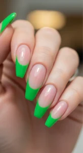 Green French Tips