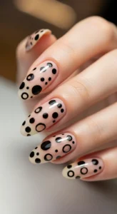 Minimalist Black Dots