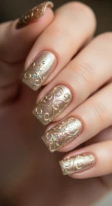Shimmery Champagne Chrome