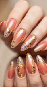 Shimmery Peach Glaze