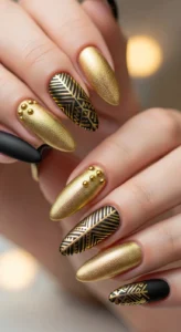 Bold Gold Matte Mix