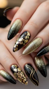 Glitzy Gold Accents