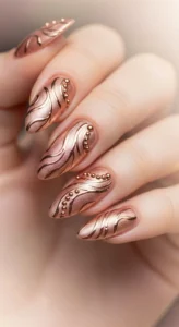 1. Velvet Rose Gold Glow