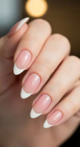 Classic White Micro French Tips