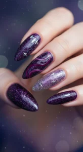 Deep Grape Glitter