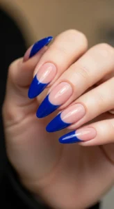  Deep Royal Blue Tips
