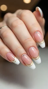 2. Double Line French Design