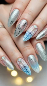 Frozen Silver Glitter