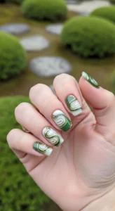  Matcha Green Garden Lines